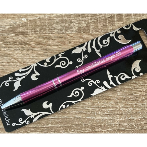 Feliratos toll - Egy csodálatos anya - rózsaszín - Ajándék Anyának - Anyák napi ajándék