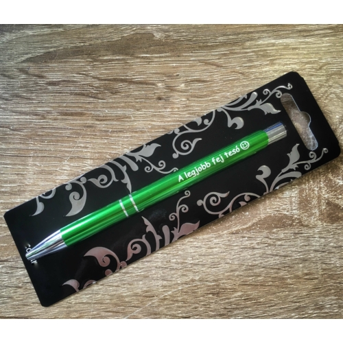 Feliratos toll - A legjobb fej tesó-zöld