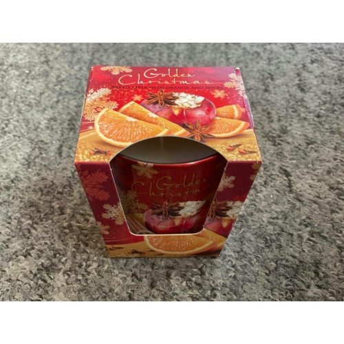 Illatgyertya - Sült alma, narancs