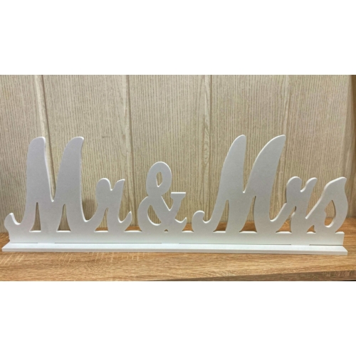 Asztal dekor - Mr & Mrs