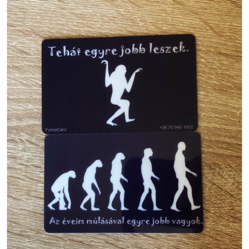 Kártya - Evolúció