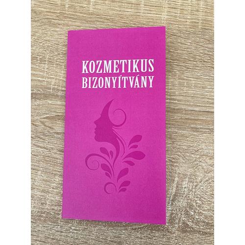 Bizonyítvány - Kozmetikus - Ajándék ötlet kozmetikusnak