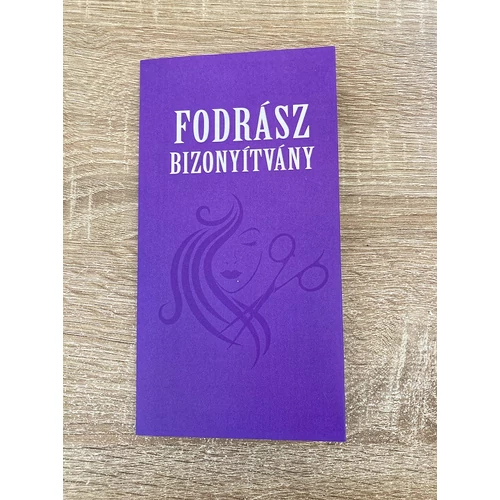 Bizonyítvány - Fodrász 2