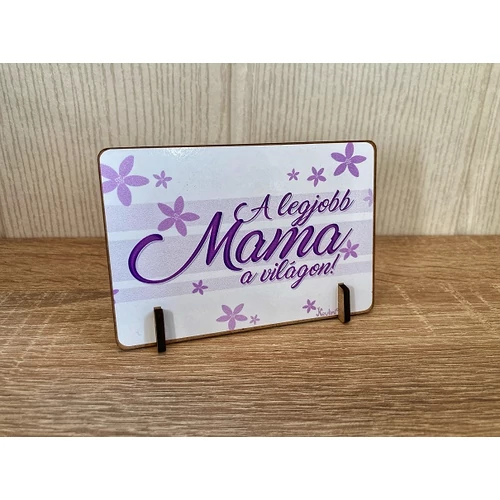 Kis fa tábla - A legjobb mama a világon