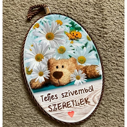 Edényalátét és fali kép - Macis