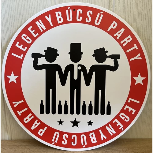 Sebességkorlátozó tábla - Legénybúcsú party