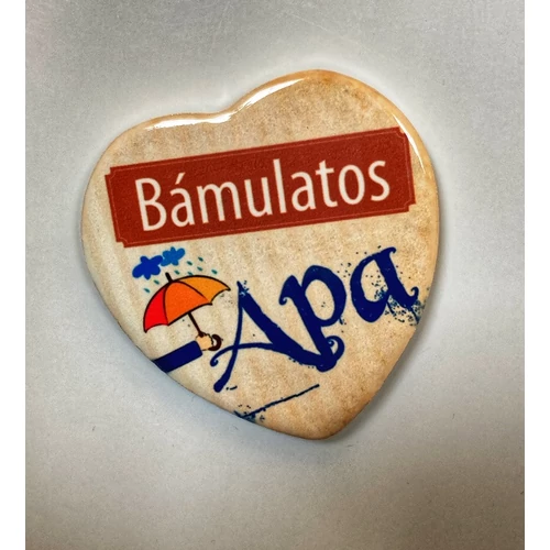 Kerámia hűtőmágnes  - Bámulatos Apa