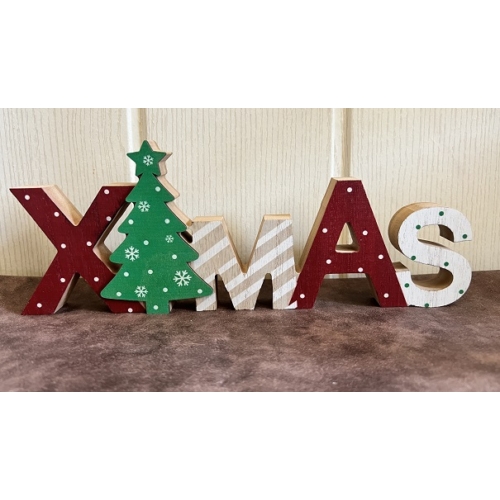 Xmas felirat karácsonyfával - Ajándék ötlet karácsonyra