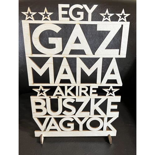 Dekor tábla - Egy igazi Mama
