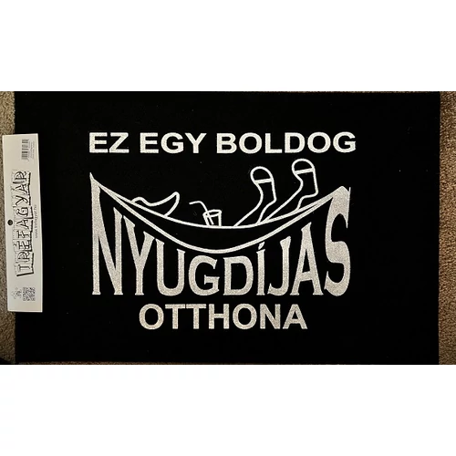Lábtörlő - Ez egy boldog nyugdíjas otthona