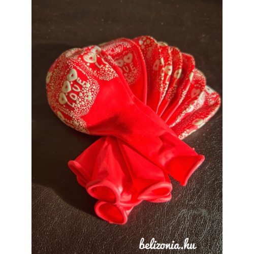 Lufi csomag piros Love - Szerelmes ajándékok - Valentin napi ajándékok