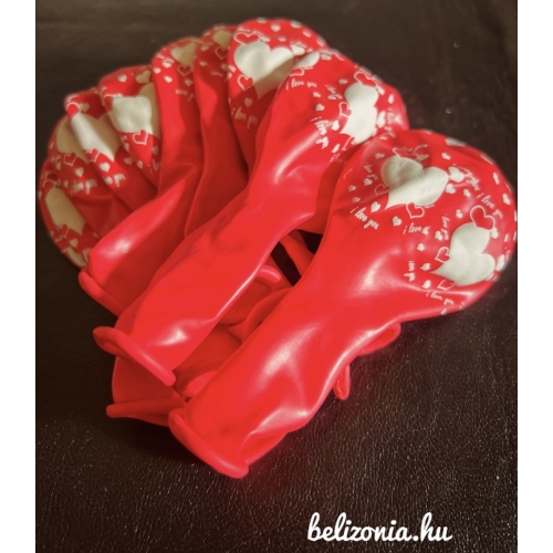 Lufi csomag piros I love you 2 - Szerelmes ajándékok - Valentin napi ajándékok