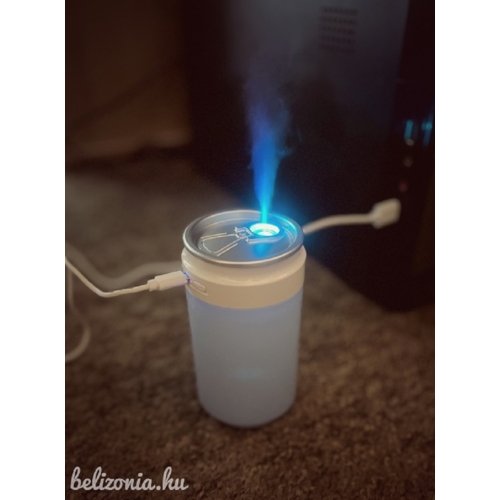 Akkumulátoros aroma diffúzor kék színű - Dekoráció