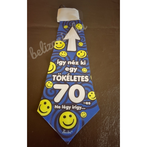 Nyakkendő - tökéletes 70-es - Szülinapi ajándék 