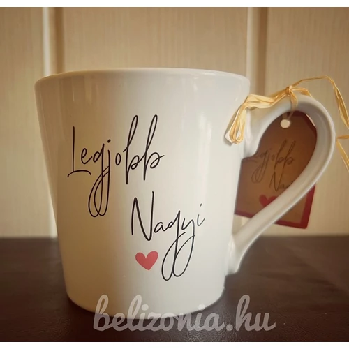 Elegáns bögre -Legjobb  Nagyi