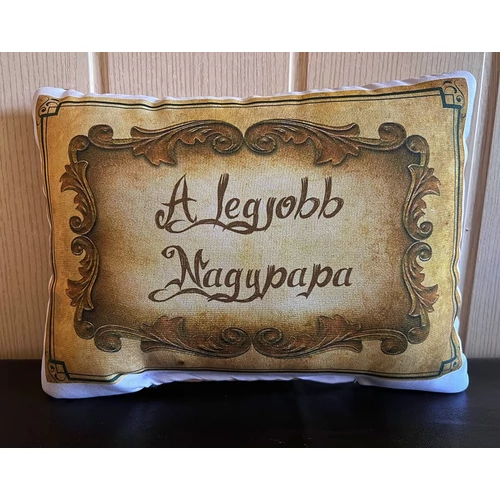 Téglalap párna - Legjobb Nagypapa