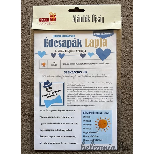 Újság - Édesapák lapja