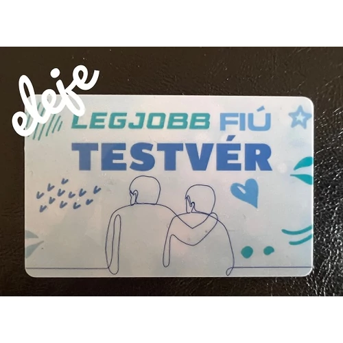 Kártya - Legjobb Fiú Testvér