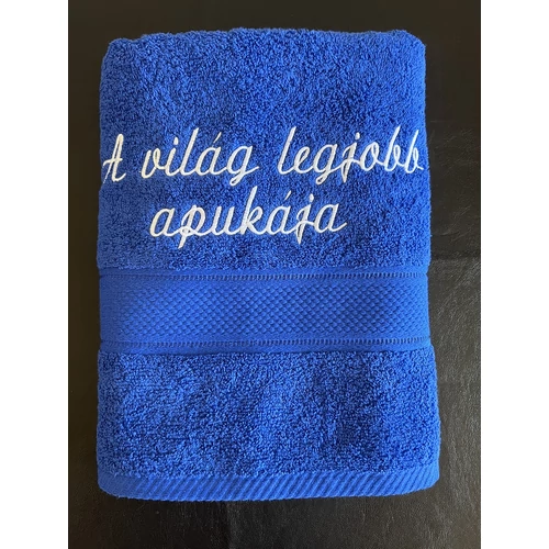 Hímzett törölköző - A világ legjobb apukája