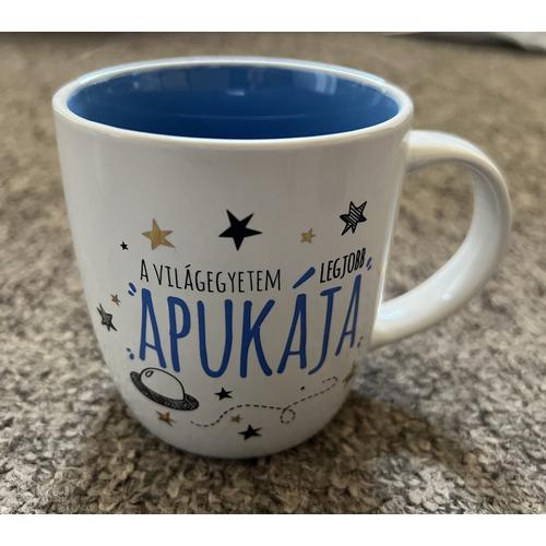 Bögre - A világegyetem legjobb Apukája - Apák napi ajándék - Ajándék Apának