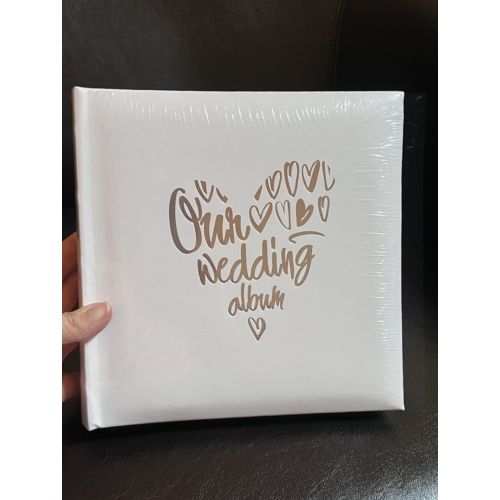 Fotóalbum - Wedding Day  - Ajándék ötlet esküvőre