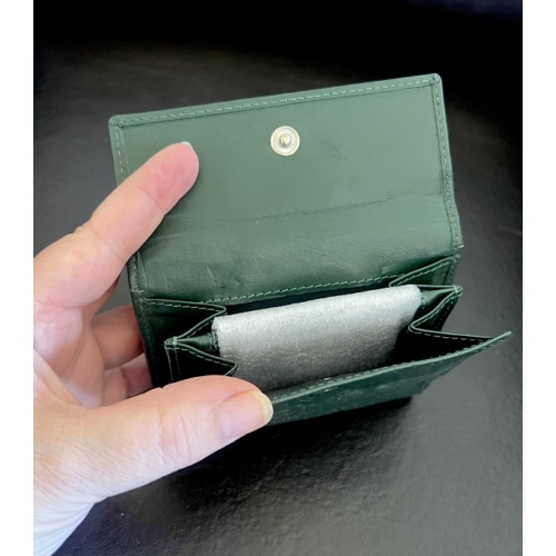 Bőr pénztárca-Női-Zöld SCV120Z - Ajándék ötlet hölgyeknek