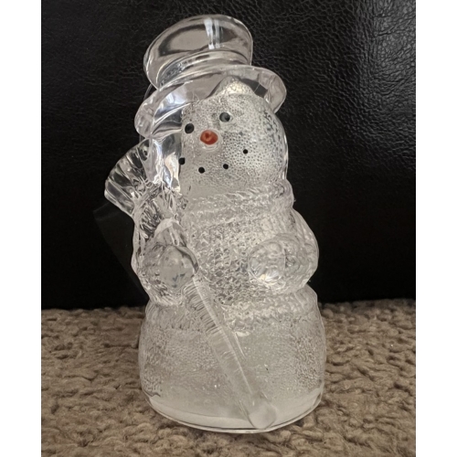 Ledes hóember seprűvel - Ajándék ötlet karácsonyra