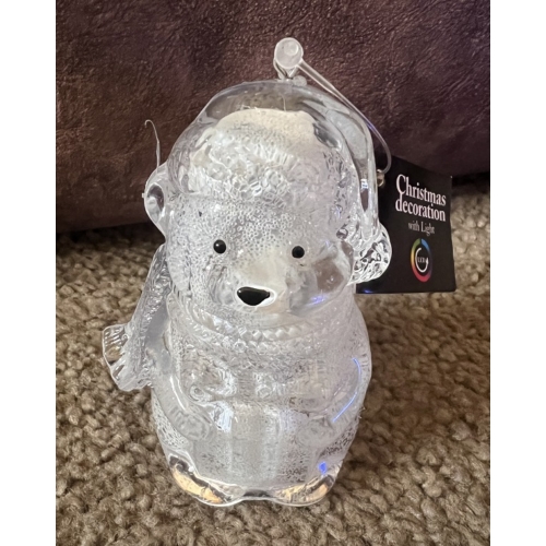 Ledes jegesmedve ajándékkal - Ajándék ötlet karácsonyra