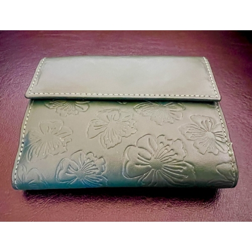 Bőr pénztárca-Női-Zöld SCV120Z - Ajándék ötlet hölgyeknek
