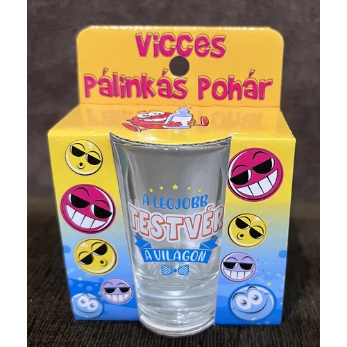 Vicces pohár -  A  Legjobb testvér a világon