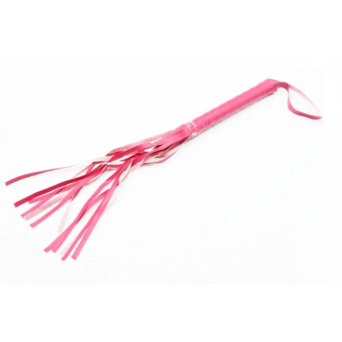 Műbőr ostor - PINK (42CM)