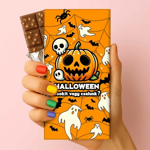 Csoda Csoki Halloween Csokit vagy Csalunk? Halloweeni Csoki, Kellék - Rizses Csoki 75 g