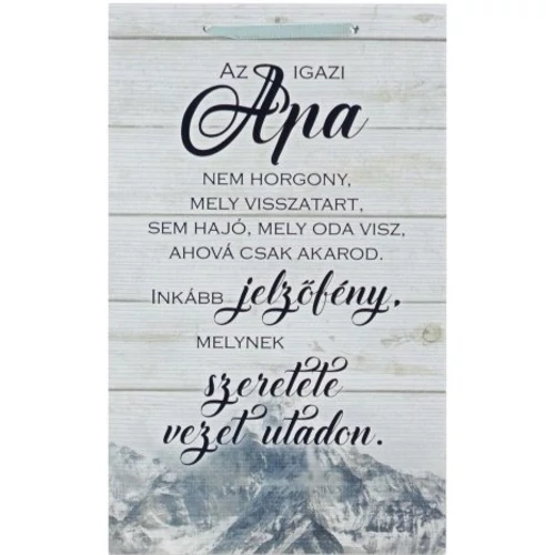 Dísztábla kicsi - Az igazi apa