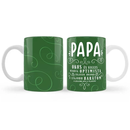 Bögre Papáknak - Papa okos