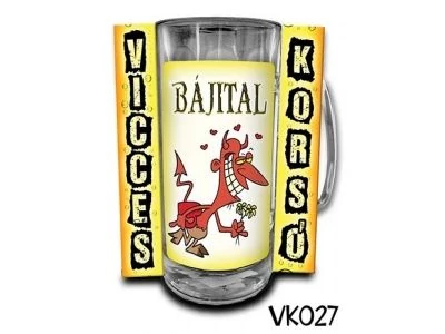 Vicces korsó-Bájital - Ajándék ötlet férfiaknak - Vicces ajándék