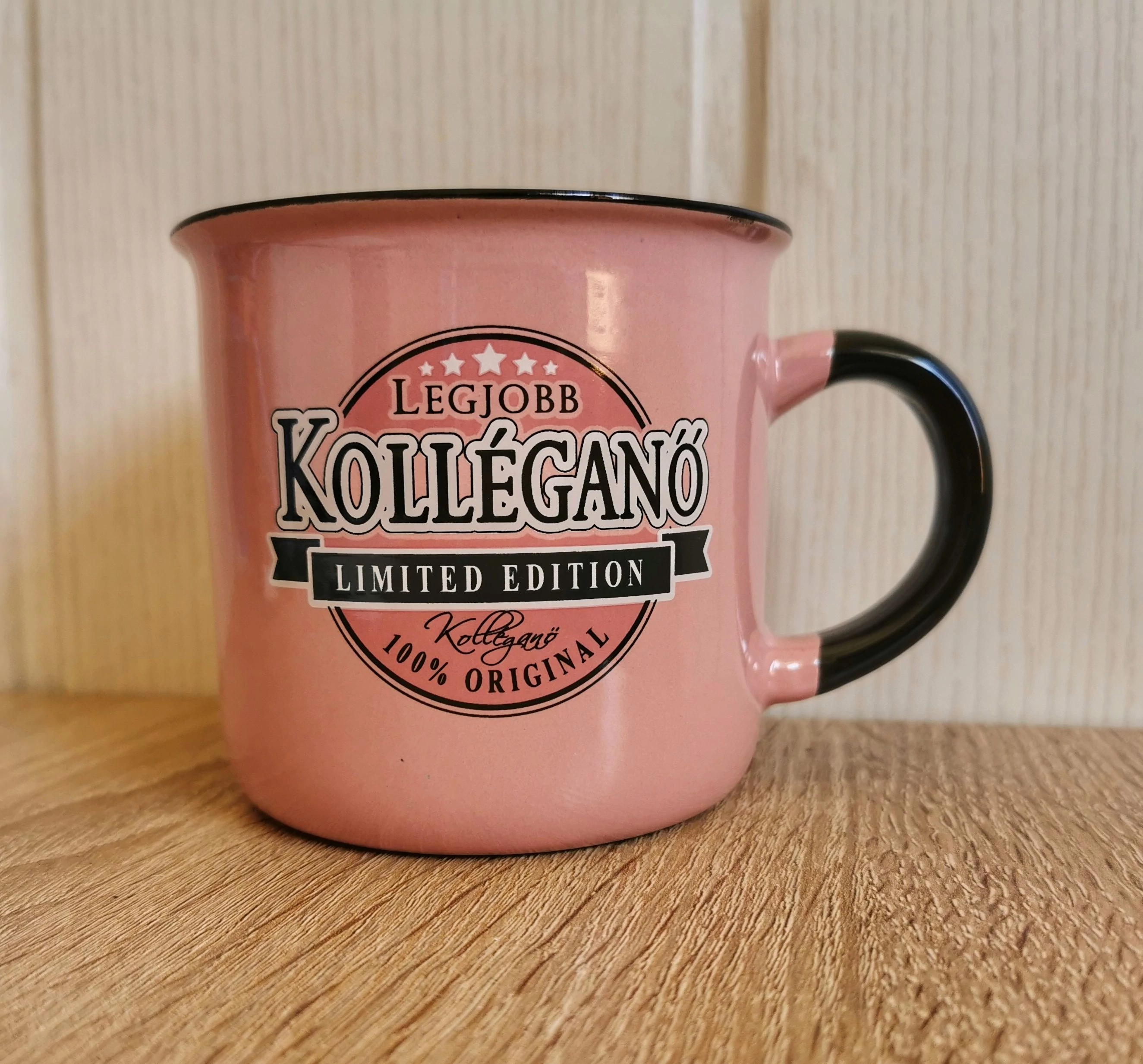 Retro Bögre - Legjobb Kolléganő - rózsaszín