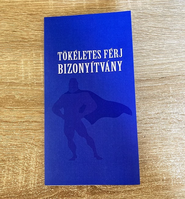 Bizonyítvány - Tökéletes férj - Évfordulós ajándékok - Szerelmes ajándék