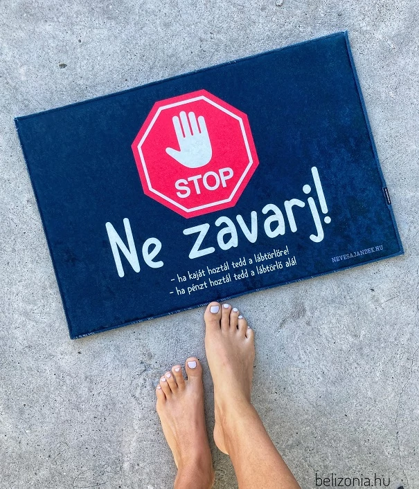 Lábtörlő - Ne zavarj!