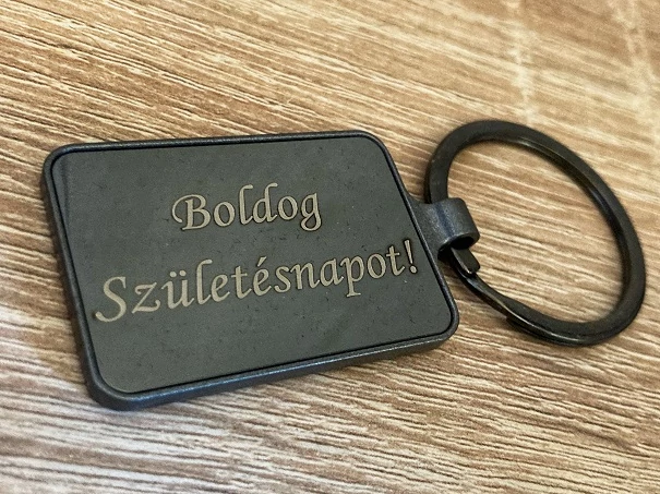 Kulcstartó-Boldog Szülinapot - Ajándék Születésnapra