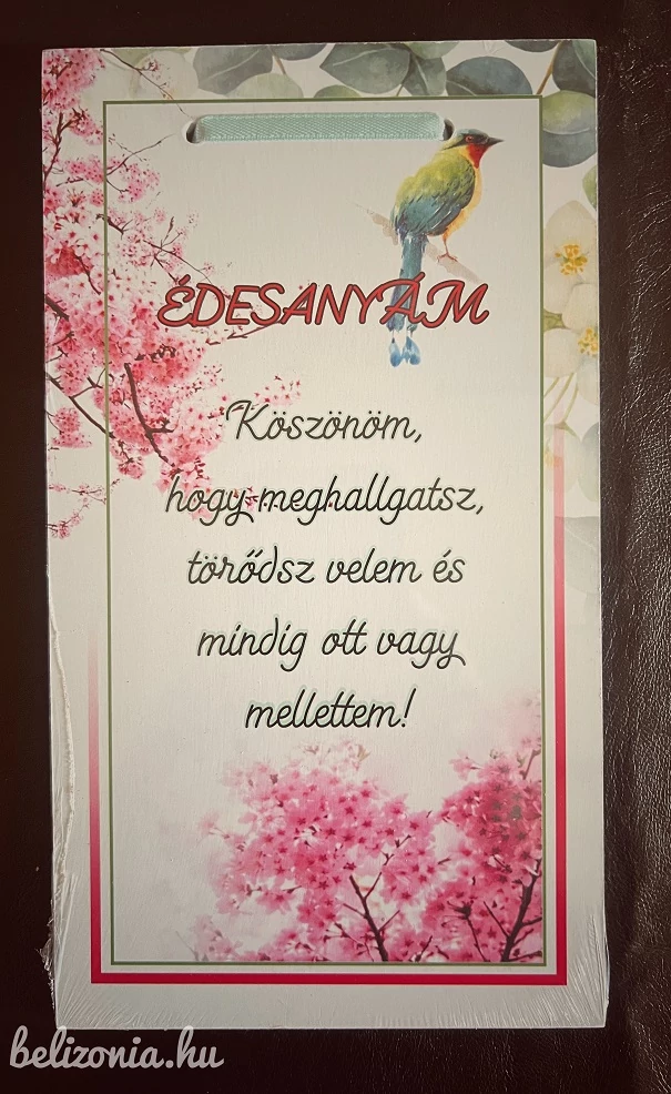Dísztábla kicsi -Édesanyám - Anyák napi ajándék - Ajándék Anyának