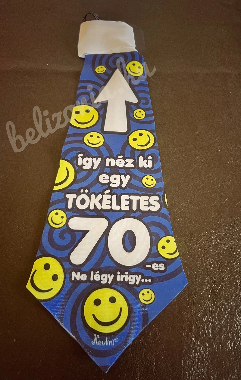 Nyakkendő - tökéletes 70-es - Szülinapi ajándék