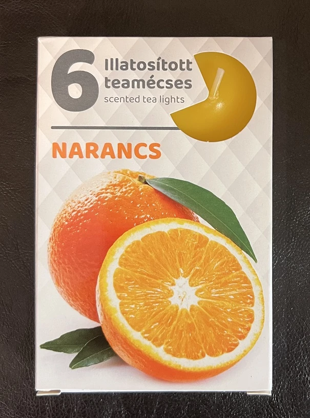 Illatmécses - Narancs